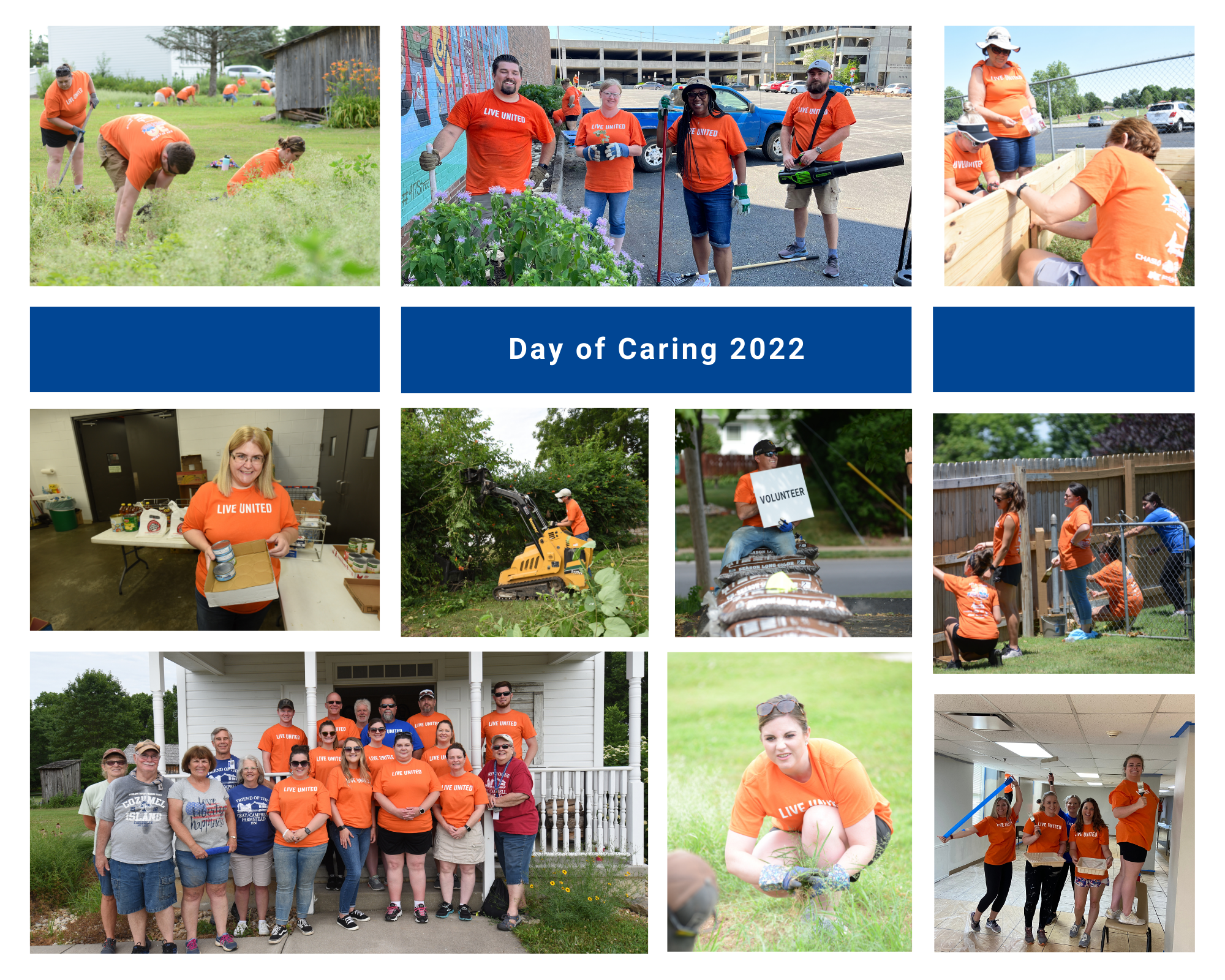 Day of Caring volunteers