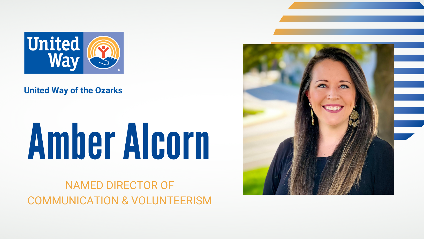 Featured image for “Amber Alcorn named Director of Communication & Volunteerism”